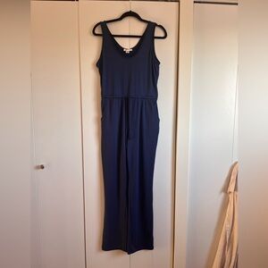 Rebel Sugar Navy Blue Sleeveless Jumpsuit